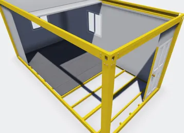 Casas modulares prefabricadas construcción e instalación